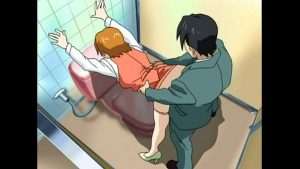 Địt em bạn gái trong nhà vệ sinh công ty - Anime sex