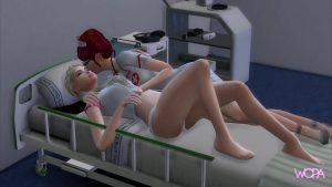 Bác sĩ hôn bệnh nhân. Tình dục đồng tính nữ trong bệnh viện